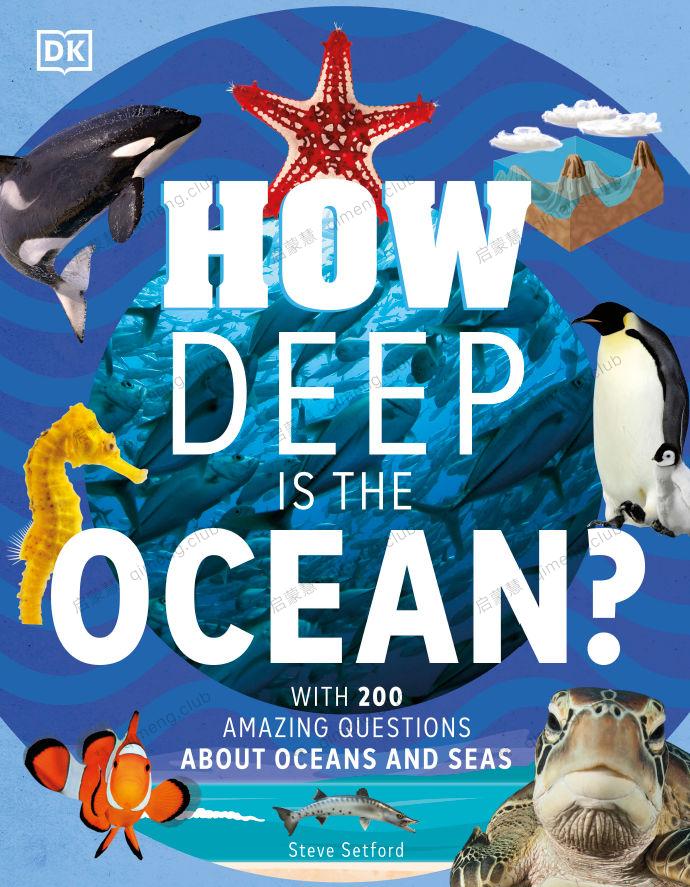 DK少儿图解科普百科《How Deep is the Ocean》海洋有多深？