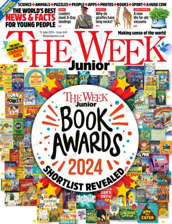 中考阅读大题都在这 2024年最新英国青少年周刊《The Week Junior》